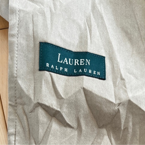 Lauren Ralph Lauren Oversized Women’s Trench Coat Size Medium - Picture 5 of 6